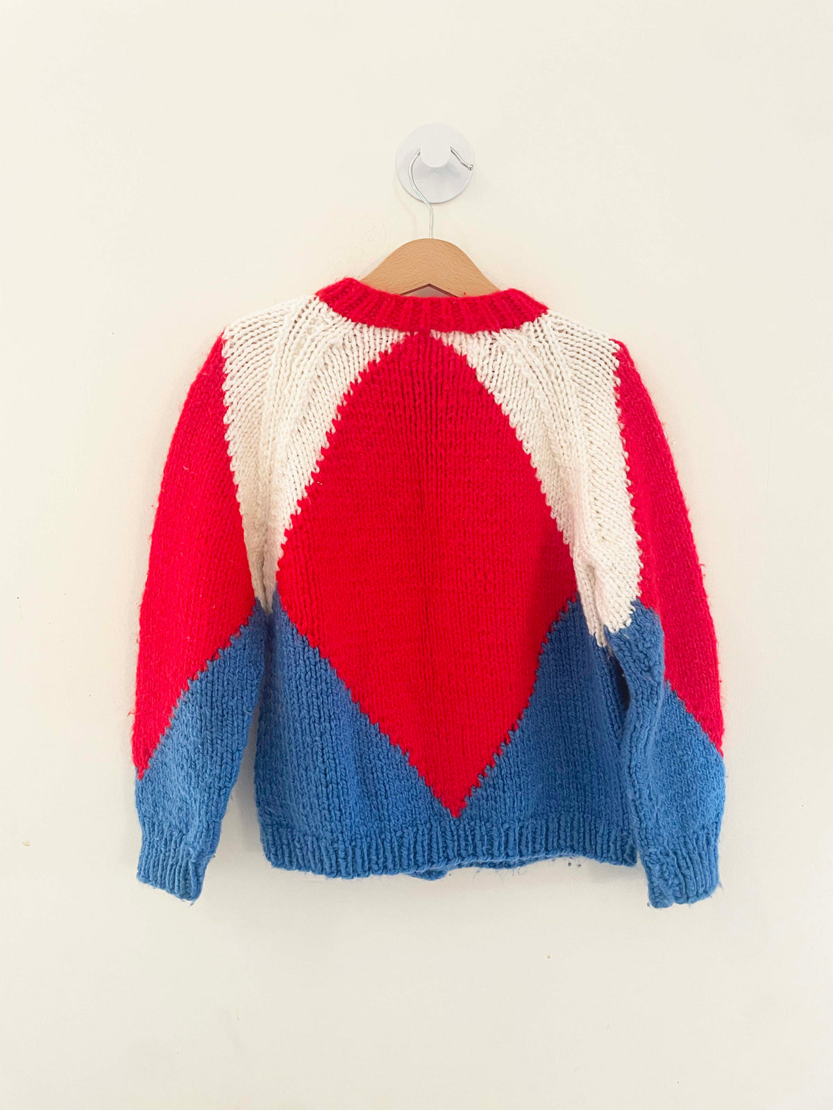 Handmade Knit Cardigan / 6-8Y