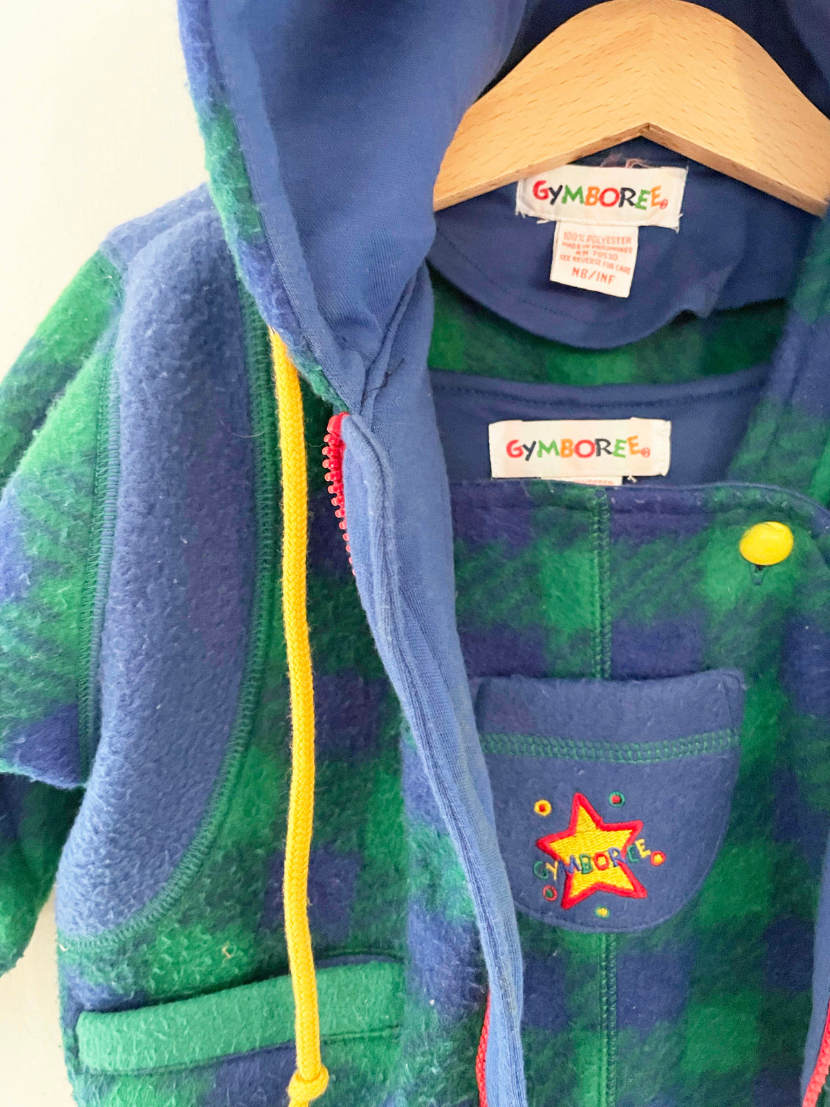 Vintage Gymboree Fleece Set / 1-2Y